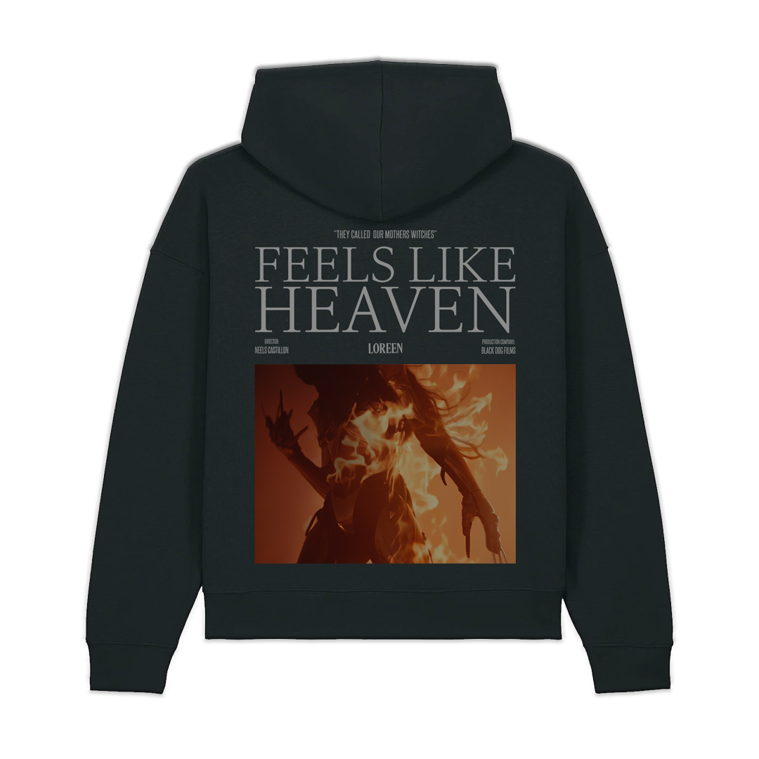 BURN TO BECOME - BLACK HOODIE