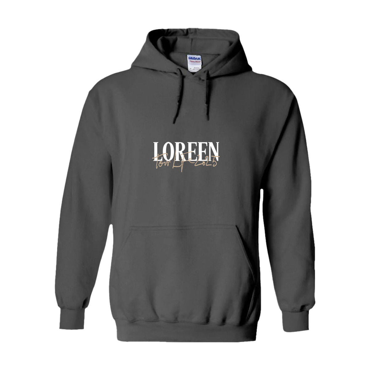 2025 TOUR HOODIE - BLACK