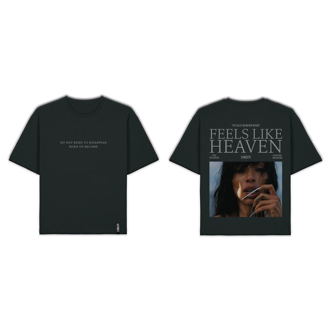 BURN TO BECOME - BLACK TEE