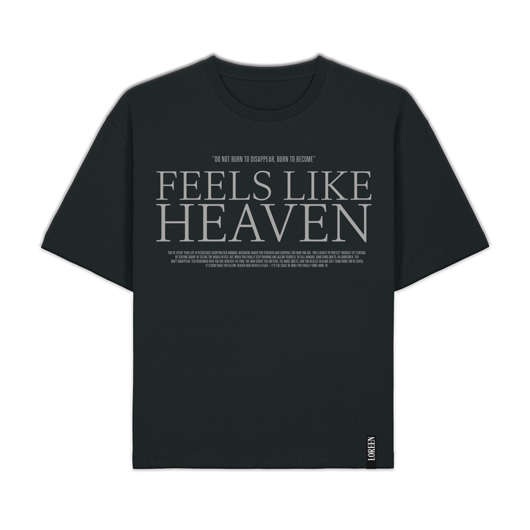 FEELS LIKE HEAVEN - BLACK TEE
